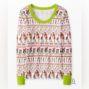 Hanna Andersson Dr. Seuss Grinch Family Long John PJ Set